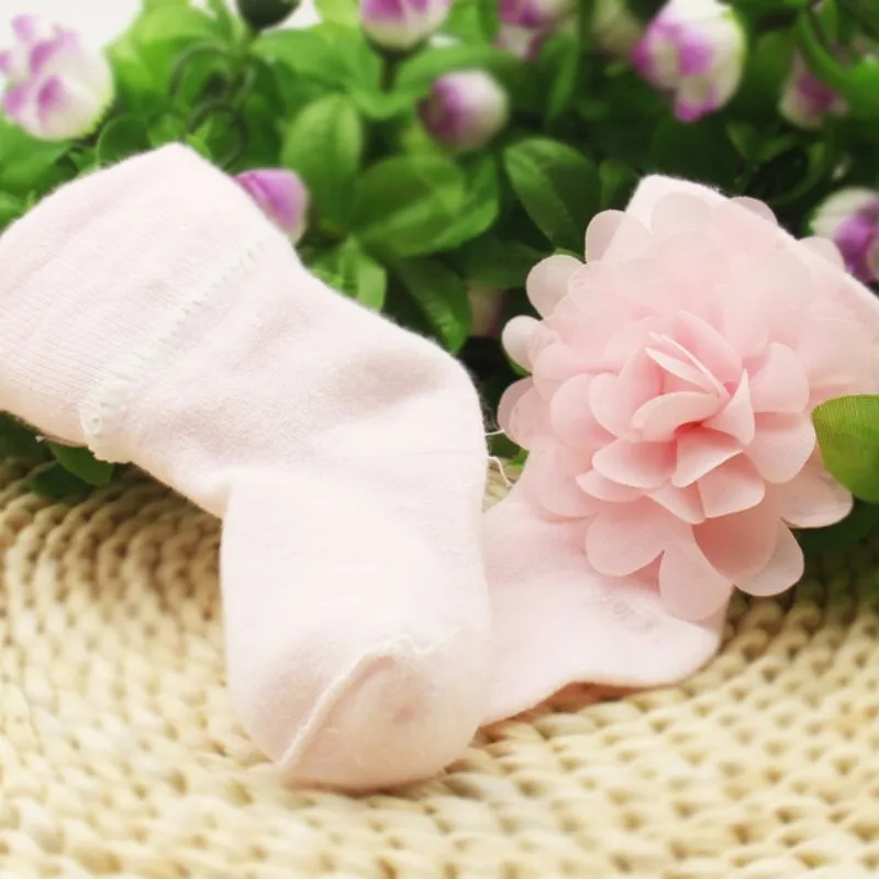 Носки для малышей 0-6 месяцев, носки для маленьких девочек, носки принцессы с цветочным принтом