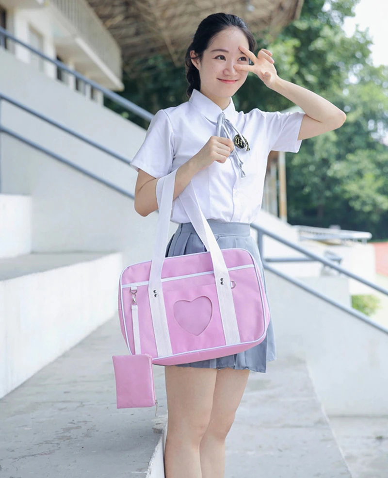 Lovely Girls Travel Large Capacity Canvas Baggage Luggage Organizer Shoulder Handbags Totes For Teenager Girl Schoolbags