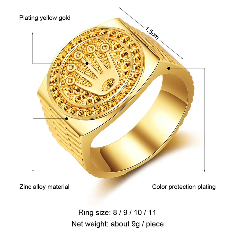 BOAKO, мужское широкое кольцо в стиле хип-хоп, мужское кольцо с Т-образным золотым гравировкой, роскошное кольцо anillos hombre, вечерние ювелирные изделия Z5