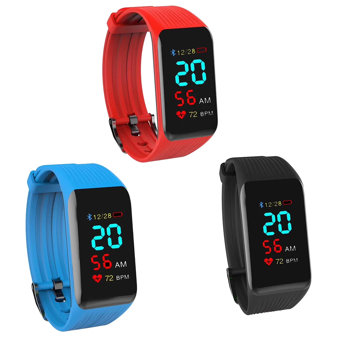 Watch Smart Bracelet K1 Bluetooth Sports Waterproof Smart Watchh Wearable Devices For IOS Android