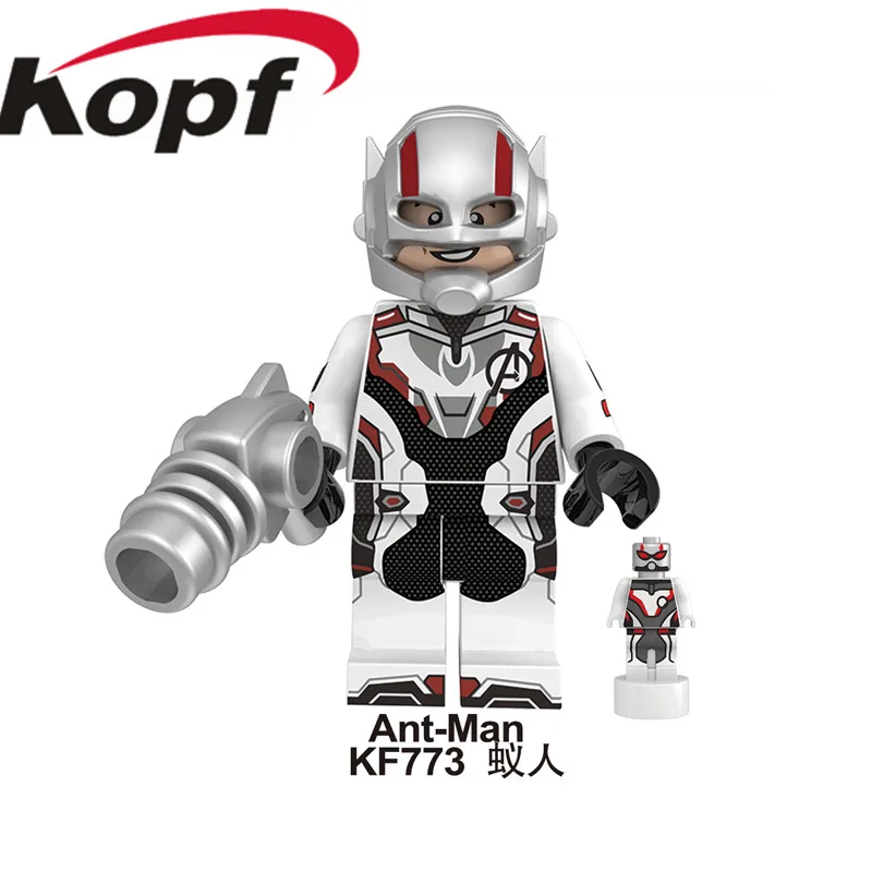 KF773 Without Box Фильм 4 эндигра Супер Герои строительные блоки Туманность война машина Hawkeye Тор Капитан Америка Кирпичи игрушки для детей XH1265 - Цвет: KF773 Without Box