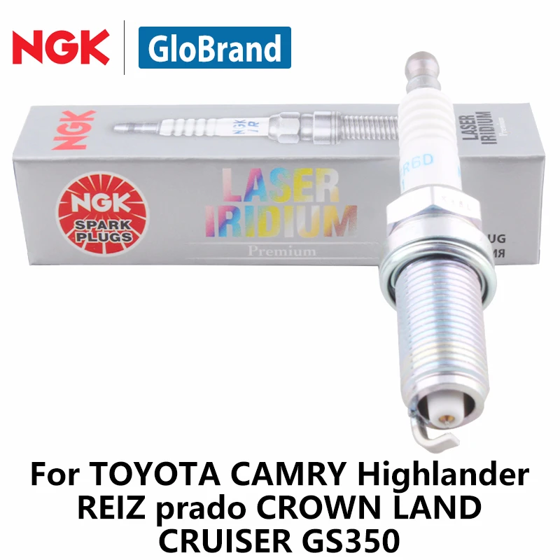 6 NGK LASER IRIDIUM SPARK PLUG FOR LEXUS TOYOTA AVALON CAMRY HIGHLANDER RAV4 NEW