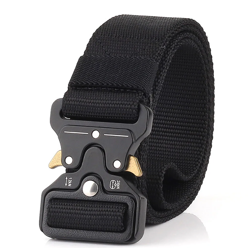 Combat Tactical Belts Waist Support Belt Canvas Sport Outdoor Safety