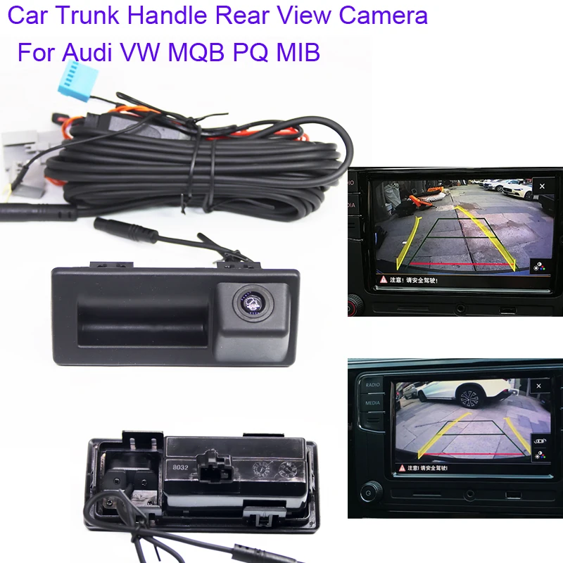 

Not need CANBUS,Original Dynamic Car rear view camera for Audi A4L VW Touran Sagitar LaVida plus Skoda Speedy Octavia