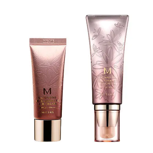 MISSHA M Signature Real Complete BB Cream SPF25 PA++ Concealer Primer Nude Foundation Base BB CC Cream Whitening Moisturizing MISSHA M Signature Real Complete BB Cream SPF25 PA++ Concealer Primer Nude Foundation Base BB CC Cream Whitening Moisturizing