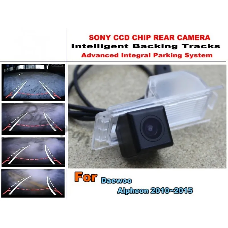 

For Daewoo Alpheon 2010~2015 Smart Tracks Chip Camera / HD CCD Intelligent Dynamic Parking Car Rear View Camera