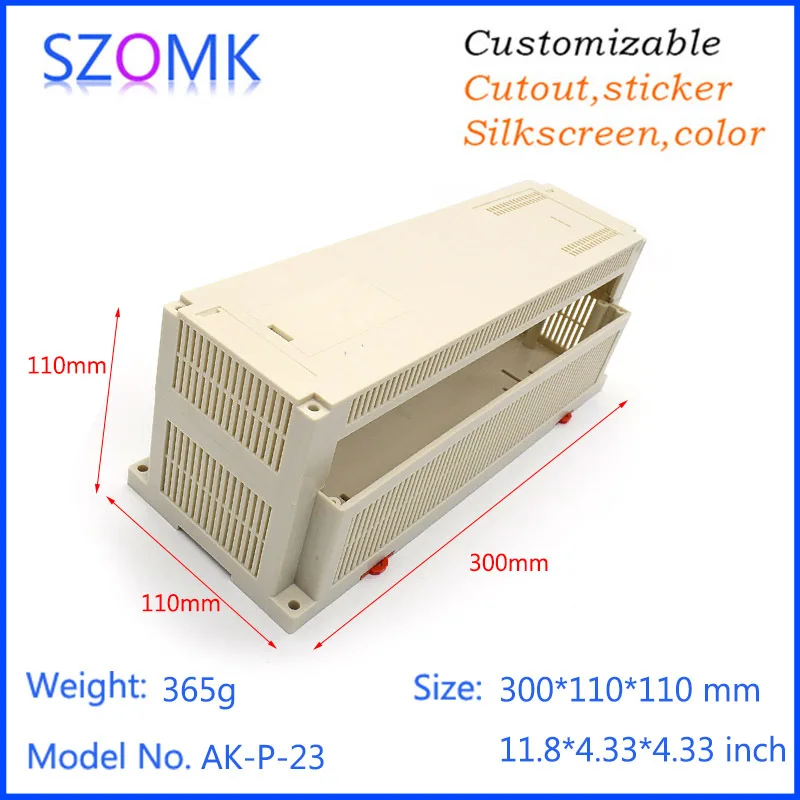 plc plastic din rail enclosure junction housing plastic box enclosure electronic project case instrument enclosure box  (3).jpg