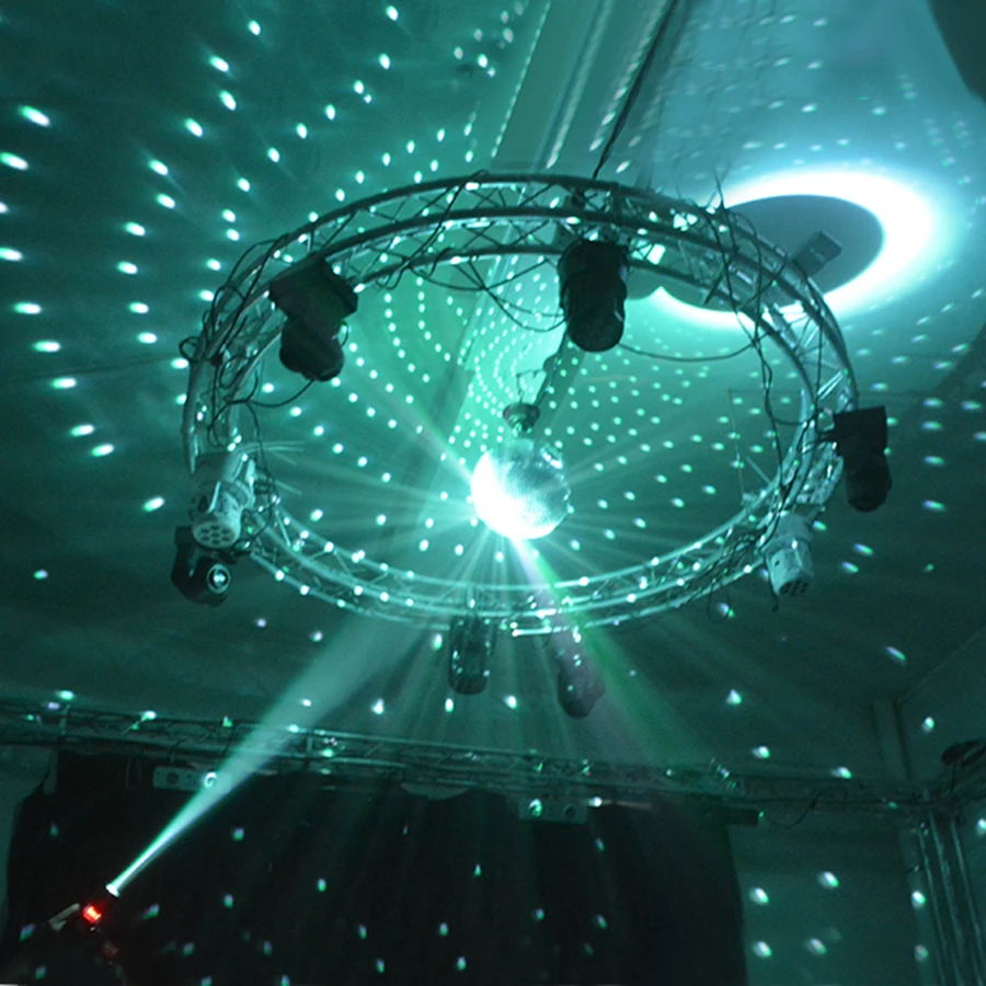 Thrisdar Dia20CM 25 см, 30 см, светоотражающие Стекло зеркальный диско шар с цветовой моделью RGB фонарь с узким лучом для сценического освещения 110 V 220 V Дискотека диджей караоке вечерние лампа