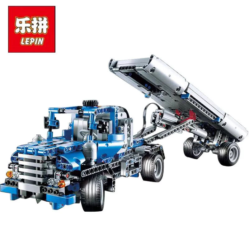 

Lepin 20027 720Pcs Technic Mechnical Series The Container Truck Set Children Educational Building Blocks Bricks Toys Model 8052