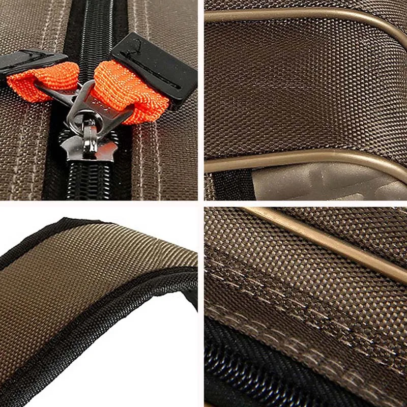  4 Layer Fishing Bag Large Capacity Portable Fish Pole Tools Storage Bag Tackle Gear Bags Shoulder H - 33002520580