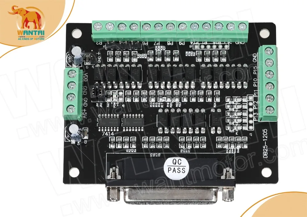 CNC Wantai 3-осевой шаговый двигатель Nema34 85BYGH450C-060 1700oz-in 151 мм 6A фрезерный станок с ЧПУ гравировка (art.: 7aea668c7) - 7aea668c7