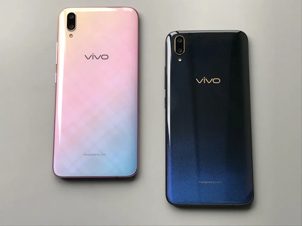 Оригинальный VIVO X21s мобильный телефон 6,41 дюймов 6 ГБ Оперативная память 128 ГБ Встроенная память Восьмиядерный 24.8MP AI селфи лицо Wake отпечаток