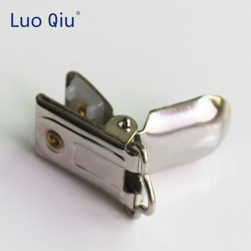 Luo Qiu (5 шт./партия) 10 мм Металлические Серебряные Зажимы для одежды с пластиковыми