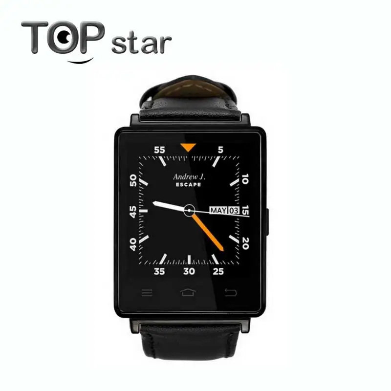 NO.1 D6 Smart Watch Phone Android 5.1 MTK6580 Quad Core1GB/ 8GB GPS SIM WiFi BT4
