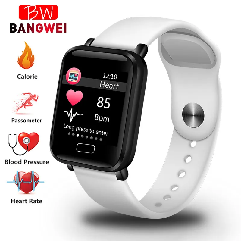 

LIGE 2019 New Men Smart Watch Women Fitness Tracker Smart Wristband Heart Rate Blood Pressure Monitor Smart Bracelet Sport watch