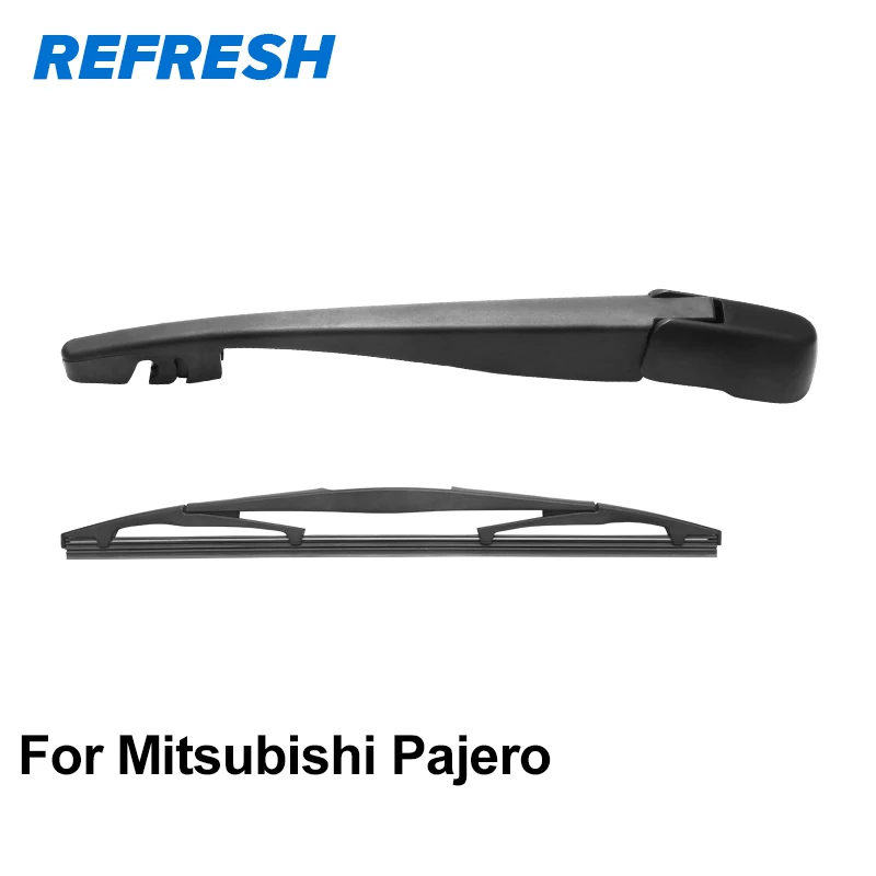 Mitsubishi Pajero MK3 SUV Aero VU Front & Rear Flat Windscreen Wiper Blades