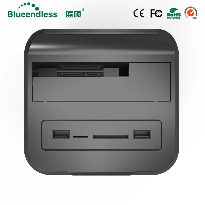 Беспроводной внешний hdd sata usb 3 0 wifi коробка 2 5/3 5 &quotSD TF карта док станция для 6 ТБ