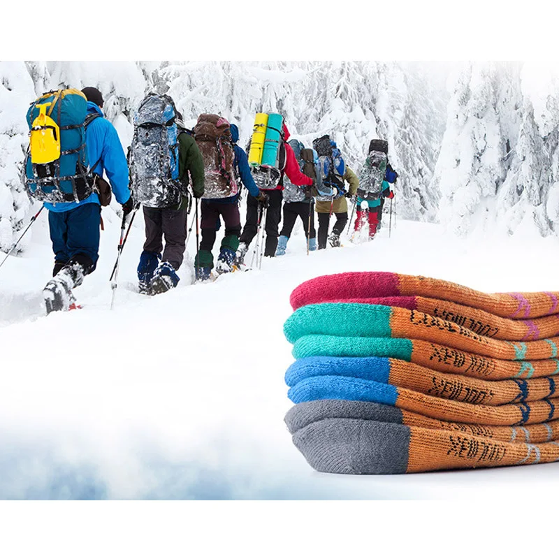 NatureHike мужские носки для катания на лыжах высокие CoolMax женские спортивные зимние