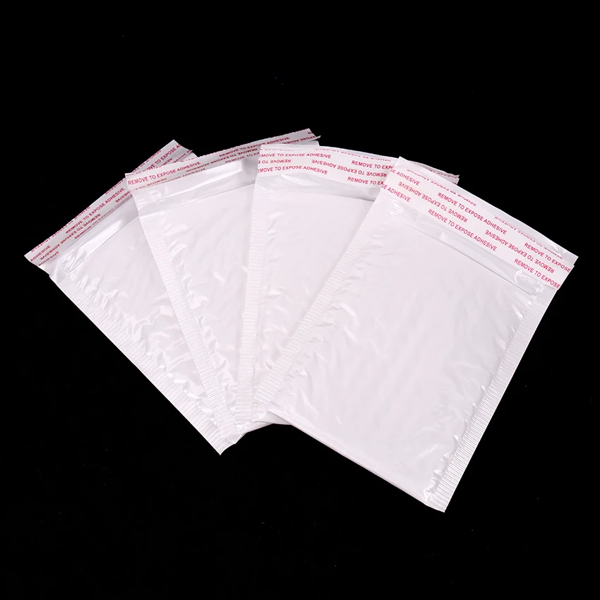 

10PCS White Bubble Envelope Bubble Film Bag Pearl Film Envelope Office Packaging Envelope Moistureproof Vibration Bag