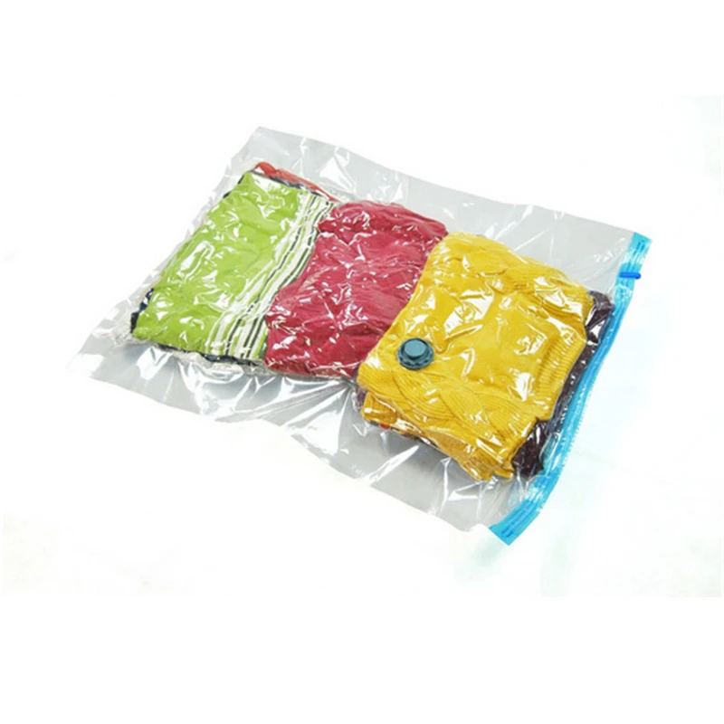 

1Pcs Vacuum Bag Storage Bag Transparent Saving Space Seal Bags Organizer Large Border Foldable Compressed Organizer