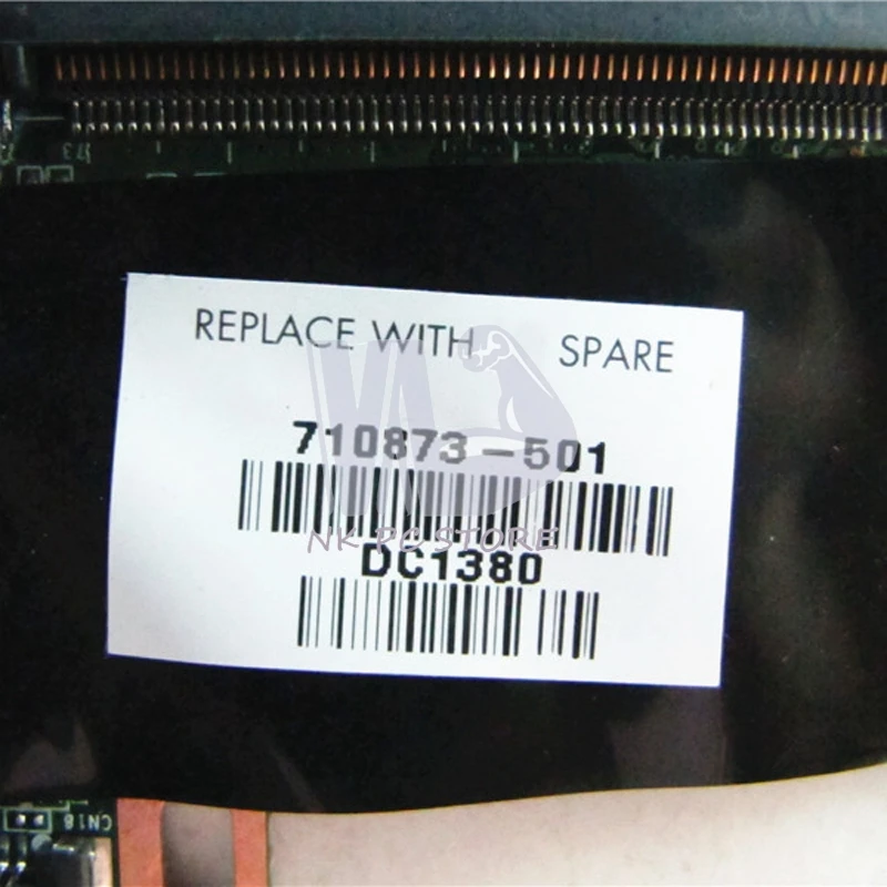 NOKOTION 710873-001 710873-501 для hp Pavilion G6 G6-2000 Материнская плата ноутбука I3-3110M Процессор DDR3 протестированы