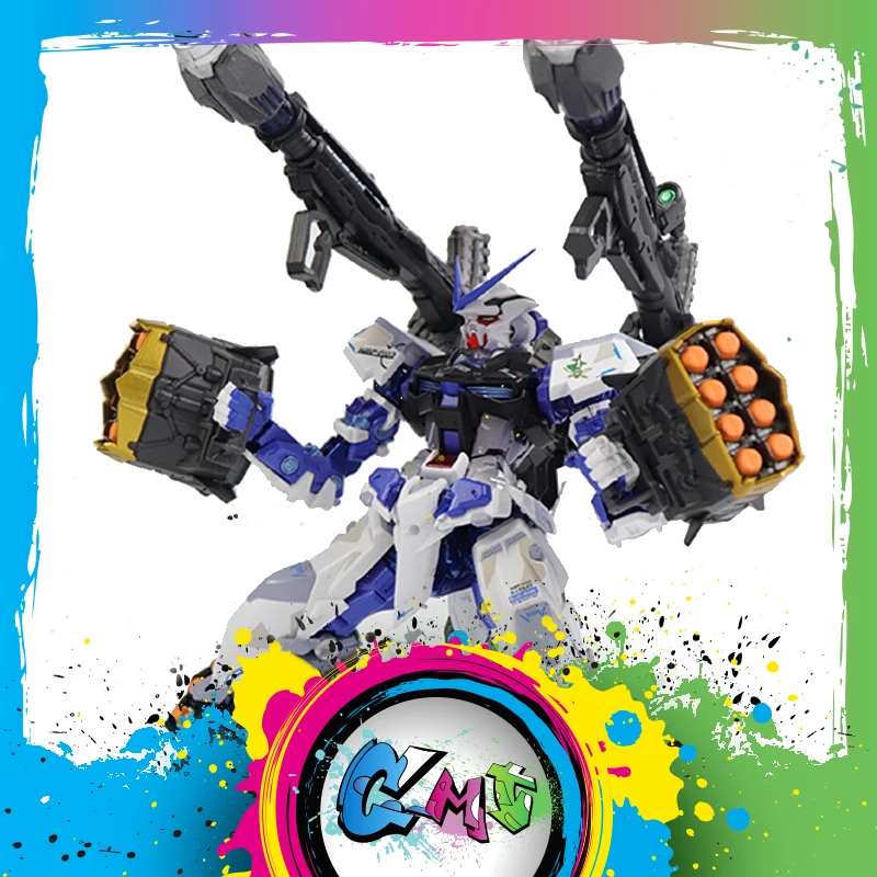 

CMT Instock Metal Gear MC Muscle Bear Models Metal Build Astray Blue + Weapon Pack + MB base Anime Toys Figure