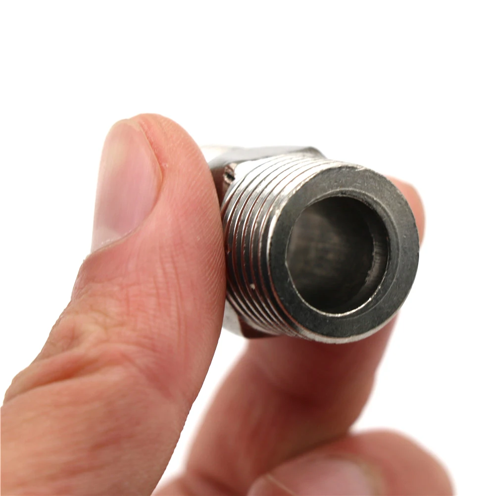 1 шт. шестигранная труба 1/2 дюйма из нержавеющей стали|threaded pipe fittings|hex nipplemale hex nipple |
