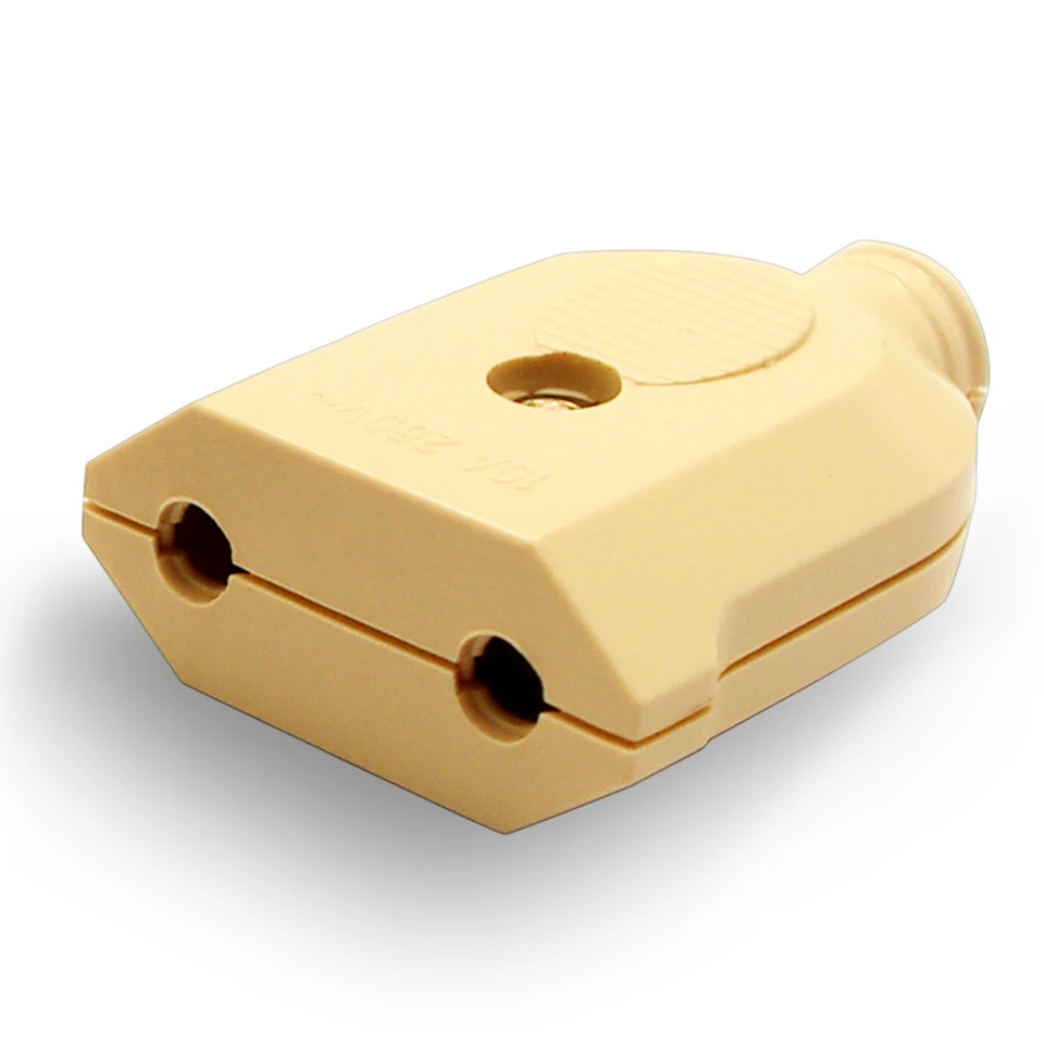 

250V 10A EU European Plug Adapter AC Electrical Power Adapter CEE 7/3 Rewireable Female Socket Outlet Schuko