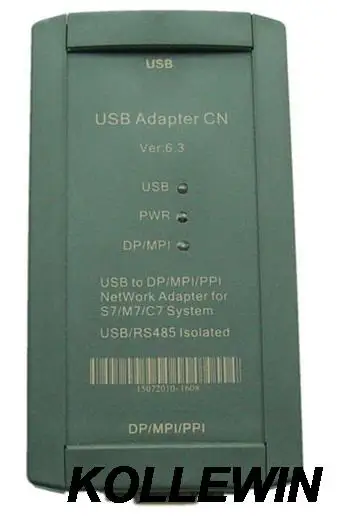Адаптер USB CN поддержка ПК в PROFIBUS/MPI/PPI ДЛЯ Simatic 300/400/PLC 6ES7 972-0CB20-0XA0 6ES7972-0CB20-0XA0 |