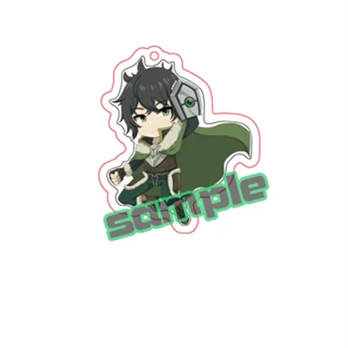 Аниме Rising of The Shield Hero Naofumi Iwatani Raphtalia Filo косплей акриловый брелок фигура подвеска
