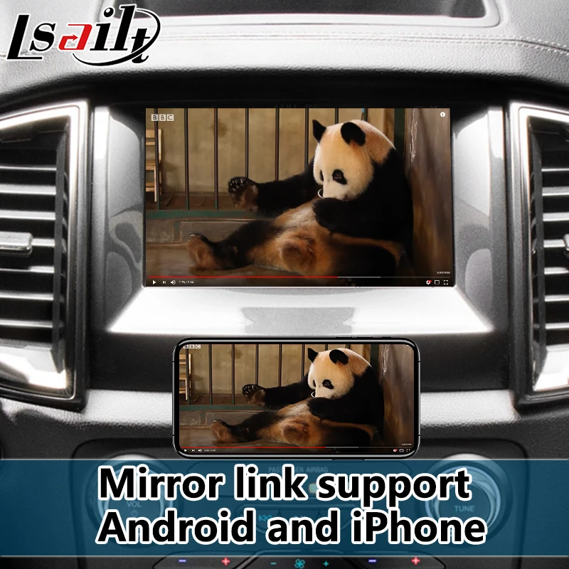  Lsailt Android 7.1 GPS Navigation Interface for Ford Ranger SYNC 3 System 2016-2019 with 3GB RAM 32