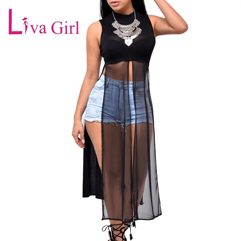 Летние длинные майки LIVA GIRL 2020 сетчатый кроп топ без рукавов в стиле пэчворк