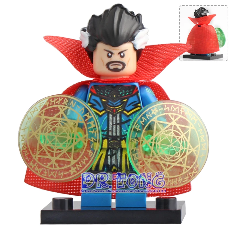 

Single Sale Marvel Action Figure Super Heroes Doctor Strange Deadpool Venom Building Blocks Bricks Gift Toys for Children PG1338