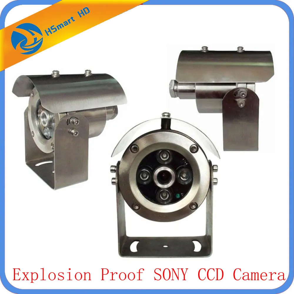 HD Sony effio-e 700TVL 6mm CCTV Camera Housing Explosion Proof Camera Housing add Night Vision Explosion Proof 1080 AHD Camera