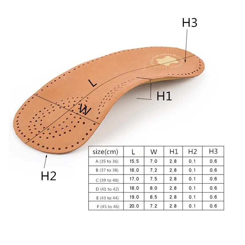 Новая кожаная стелька для обуви ортопедическая супинатор s плоская поддержка стельки для ног подошвы для обуви аксессуары внутренний, для ухода за ногами