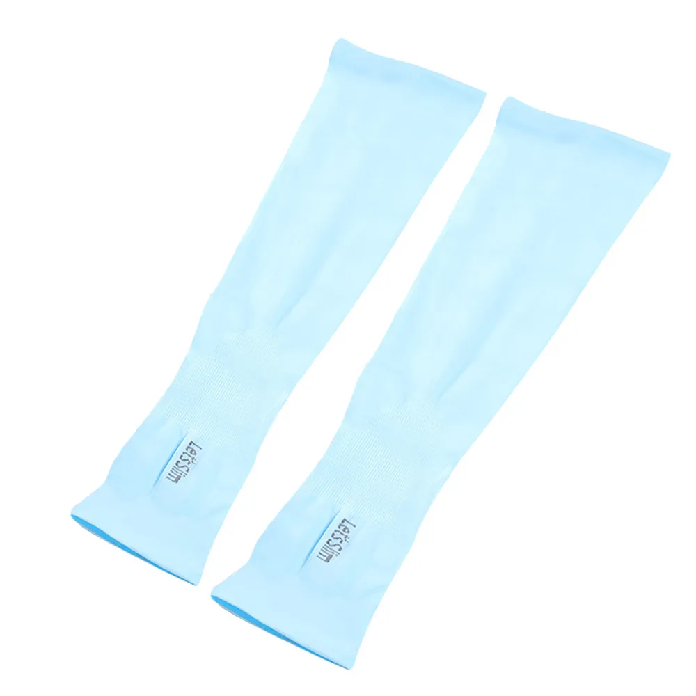 

Arms Warmers 1Pair Bicycle Fishing Sleeve Cover Sun Protection Breathe Freely Absorb Sweat Arm Guard Cooling Sleeve Cover
