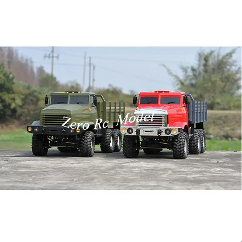 Масштаб 1/12 поперечный Радиоуправляемый 6X6 RCOK гусеничный военный комплект версия