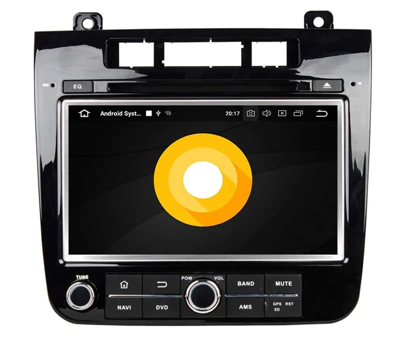 Excellent Belsee Octa Core Ram 4GB Android 8.0 GPS Navigation DVD Player System Radio for Volkswagen V W forTouareg 2011 2012 2013 2014 1