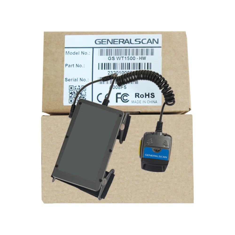 Generalscan GS WT1500 HW 2D Bluetooth Imager носимый браслет сбор данных штрих кода терминал для