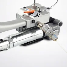 Чувствительность A19 пневматическая упаковочная машина ручная Пряжка ПЭТ ремень PP автоматическая обвязочная машина упаковочный ремень термоплавкий