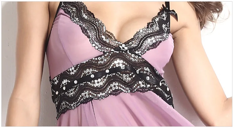 Эластичный размера плюс S-6XL, кружевное сексуальное женское белье, костюм для женщин, ночная сорочка, Эротическое платье, стринги, ночная рубашка