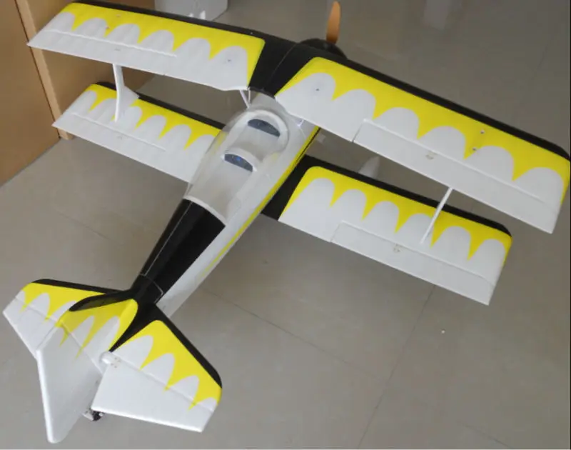 EPO Pitts 1400 мм Электрический радиоуправляемый самолет набор моделей|plane model kit|electric rc