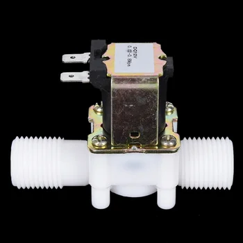 

1/2" Plastic 12V 24V 220V Solenoid Valve Magnetic Washing Machine Dispenser Drinking Water Pneumatic Pressure Controller Switch