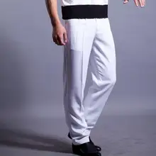Белые Новые шоу одежда уличные заклепки сшивание мужские брюки мужские горячие брюки мужские 1 мешковатые брюки Карго повседневные брюки