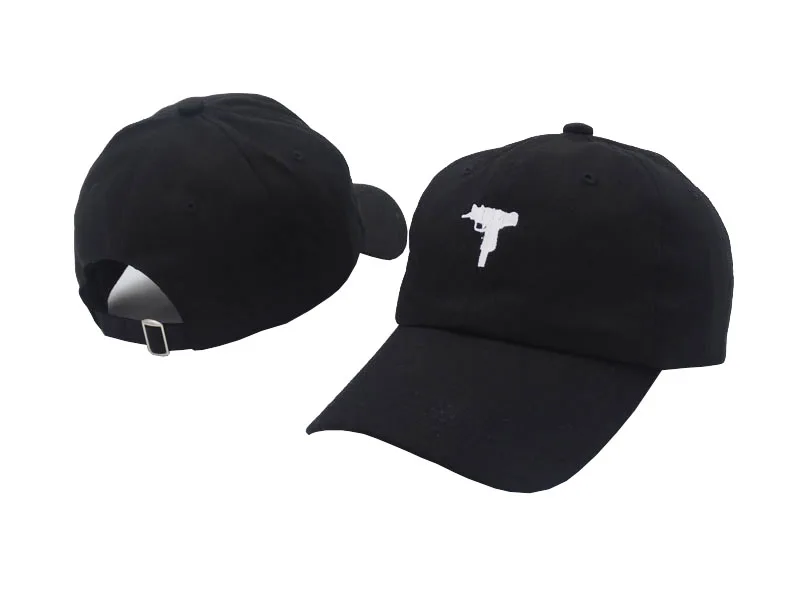 

TUNICA 2018 Uzi Gun Baseball Cap US Fashion Snapback Hip hop Cap Men HEYBIG Curve visor 6 panel dad Hat casquette de marque