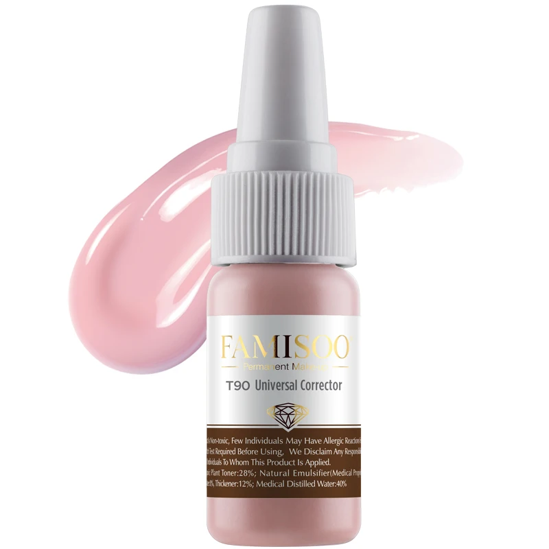 

FAMISOO T90 Universal Corrector Ink Microblading Pigment Eyebrow Cosmetic Permanent Makeup Tattoo Practice Manual Plant Tool