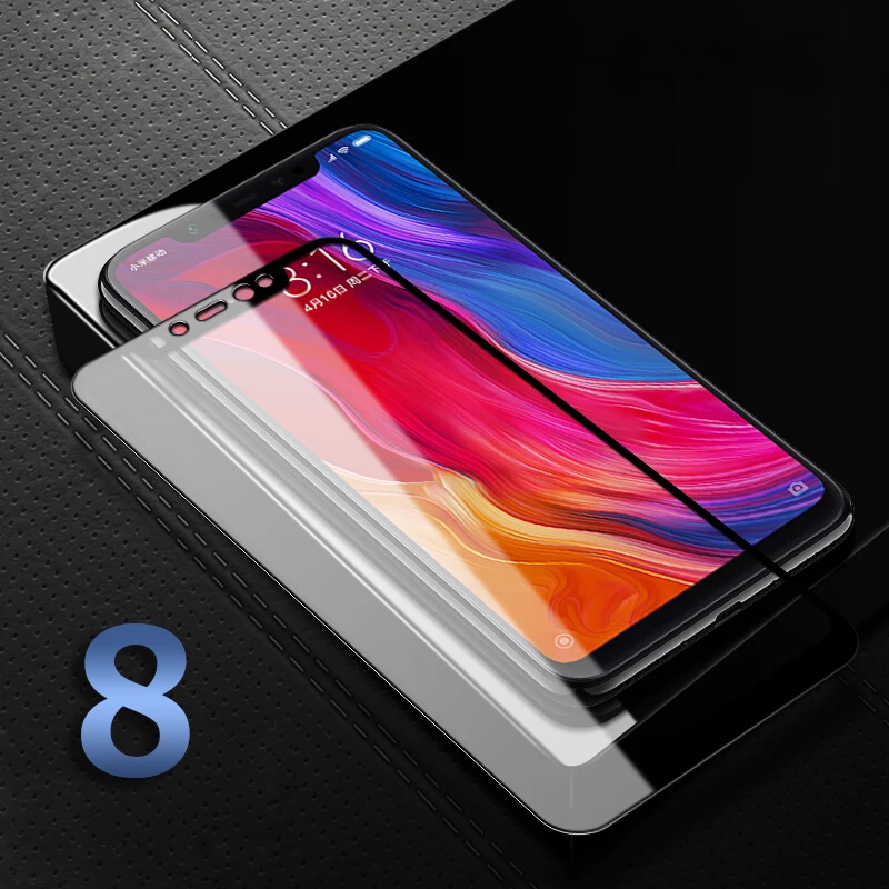 TOBOCLOO Экран протектор дляxiaomi Mi8 Mi8SE M8 8SE Mi 8 XM8 Смарт из закаленного стекла для защиты