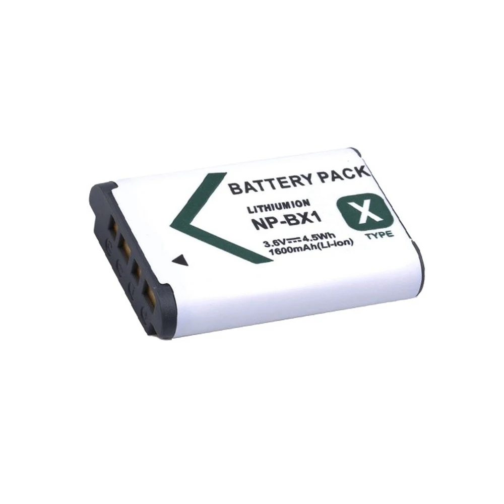 1pcs 1600mAh Excellent Battery NP BX1 np bx1 NPBX1 For SONY HDR AS100v