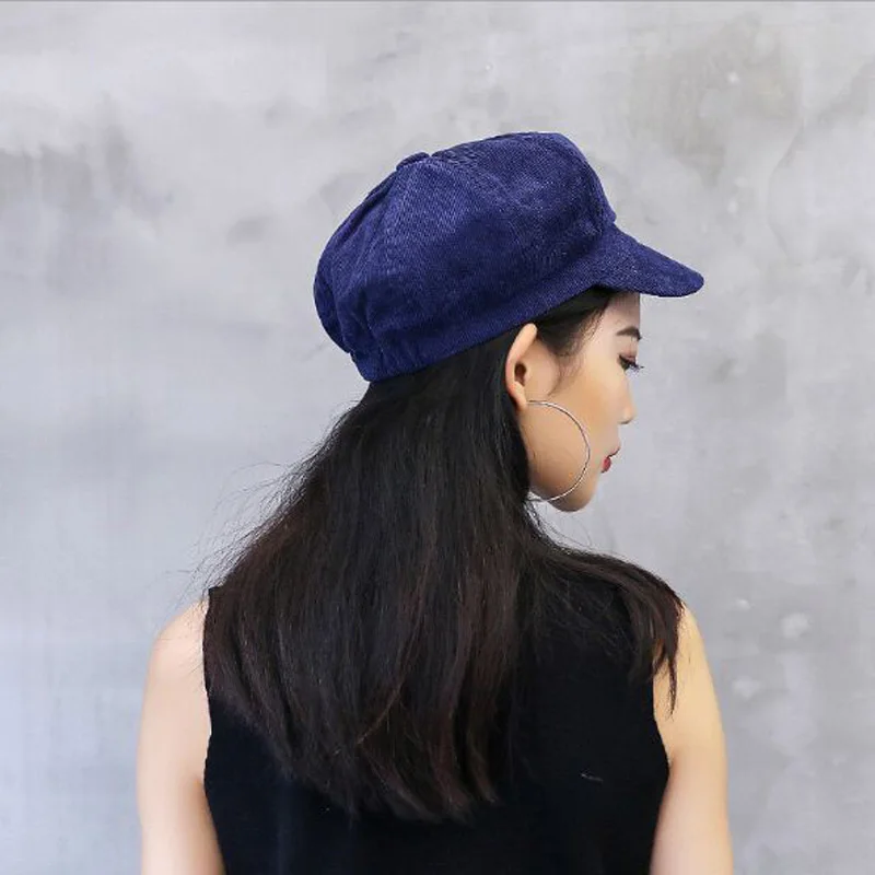 2017 metting joura Вельветовая Кепка anise newsboy Ретро литературная Женская snapback для отдыха