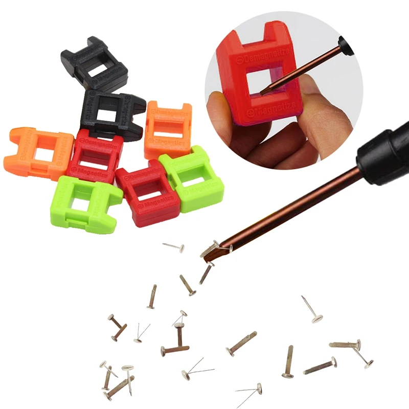 

Mini - Fast 2 in 1 Magnetizer Demagnetizer Tool Screwdriver Magnetic High Quality Colour Send Freeshipping